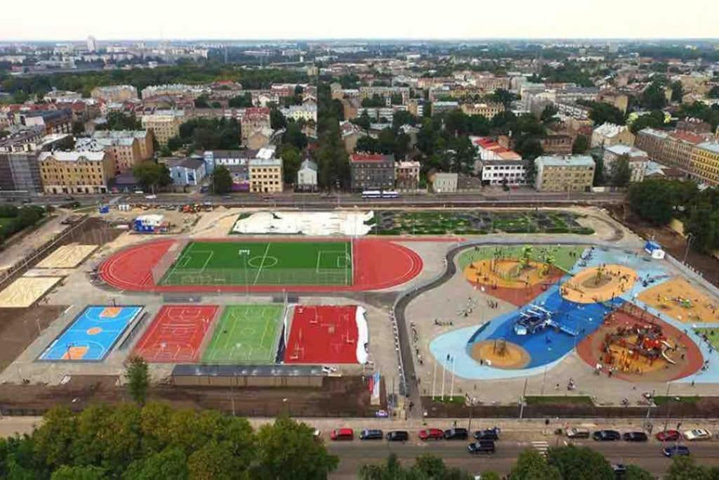 Cute With A View Over The Rooftops And Free Parking In The Area * Riga